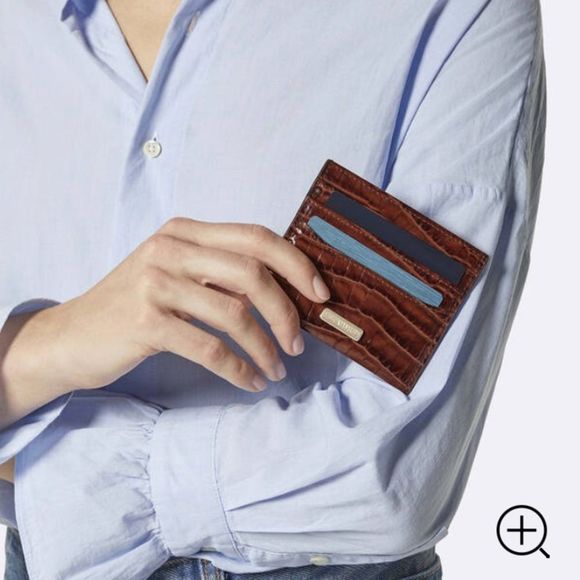 Brahmin Harker and Cheryl CC wallet in sapphire - Picture 11 of 14